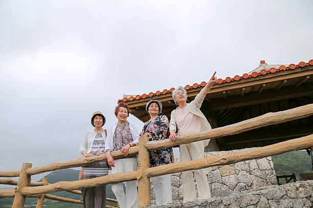 istock Elderly people are looking at the landscape 523402312