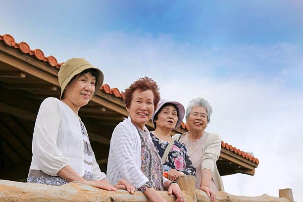 istock Elderly people are looking at the landscape 523402360