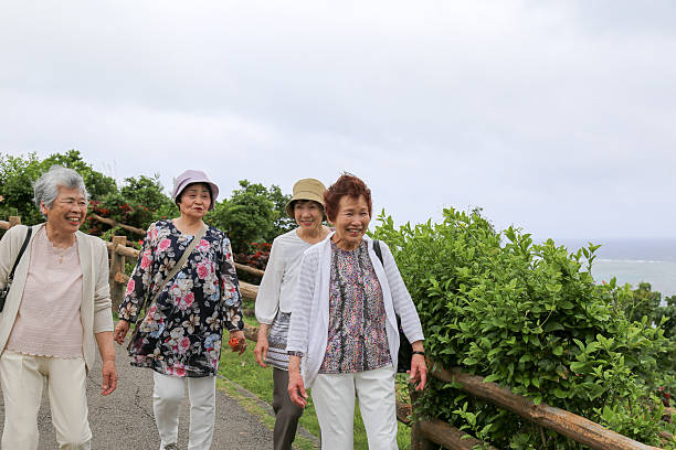 istock The elderly have to travel 523404472