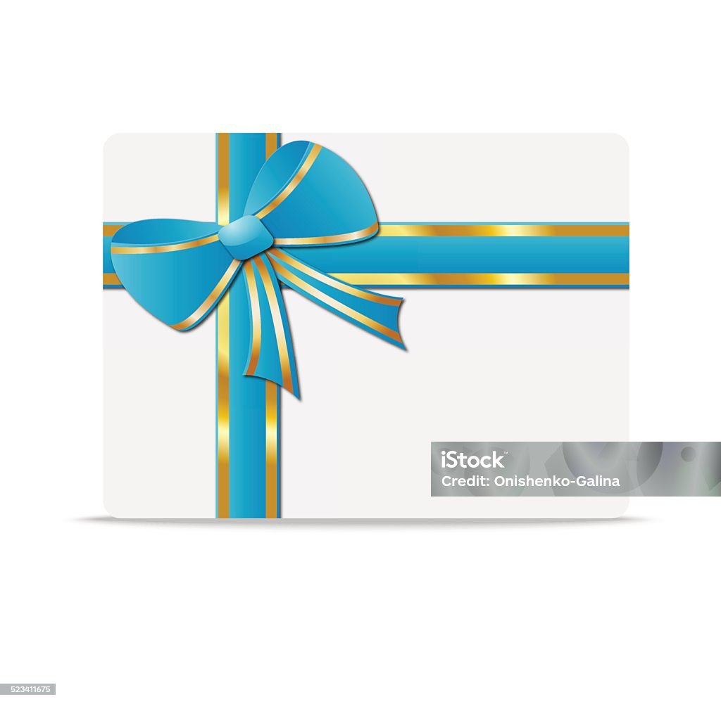 greeting-card with  a blue bow and  mestome for text greeting-card with  a blue bow and  mestome for text,  vector  illustration Affectionate stock vector