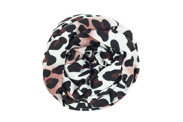 istock Woolen scarf isolated on white background. 523411701