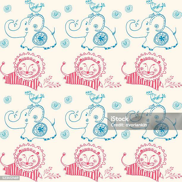 Animal Sign Pattern Pattern Stock Illustration - Download Image Now - Animal, Animal ...