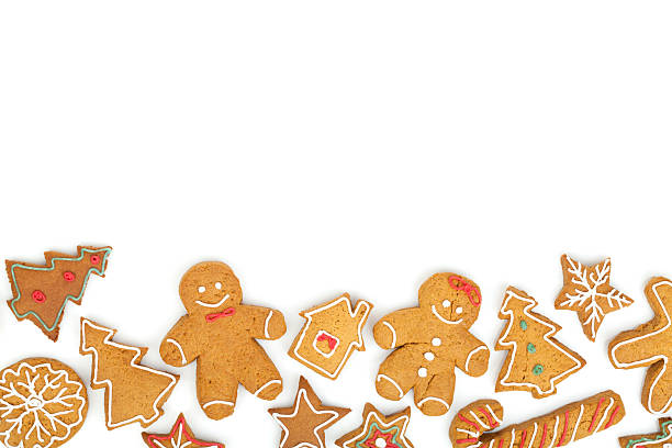 istock Homemade various christmas gingerbread cookies 523413679
