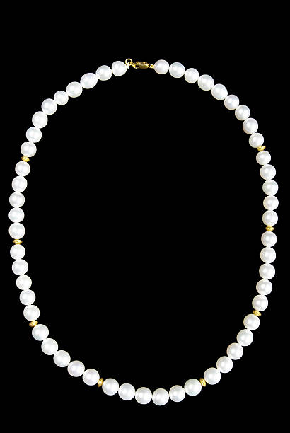 istock Necklace with Pearls and Gold 523416463