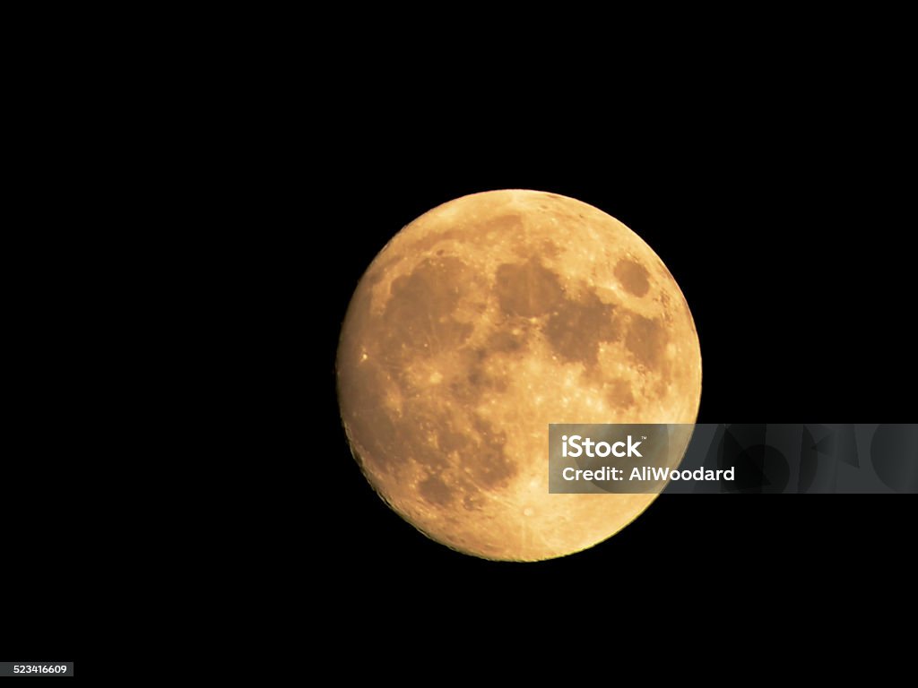 Luna piena - Foto stock royalty-free di Ambientazione tranquilla