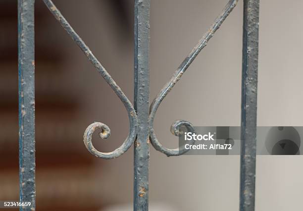 Iron Grill Ornament Stock Photo - Download Image Now - Abstract, Architecture, Art