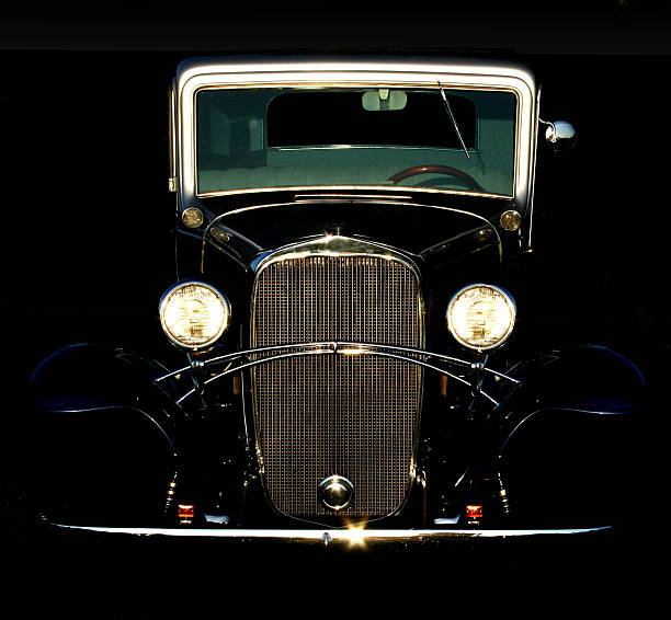 istock Vintage Coupe at Sunset 523416961