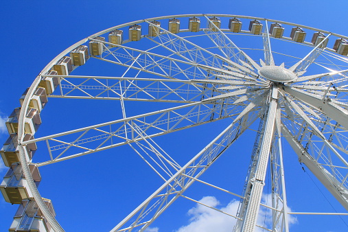 Ferris wheel of Paris at the Tuileries Garden