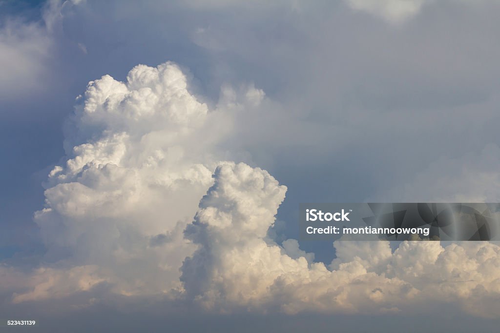clouds in the sky Background clouds in the sky were formed many ensembles Above Stock Photo