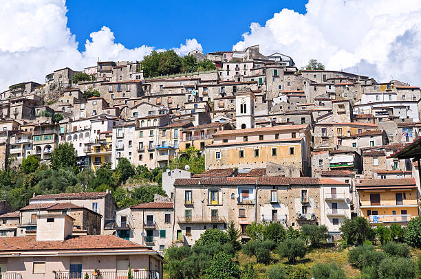 istock Panoramic view of Padula. Campania. Italy. 523433731