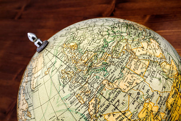 istock Old world globe: Europe and North Africa 523441505