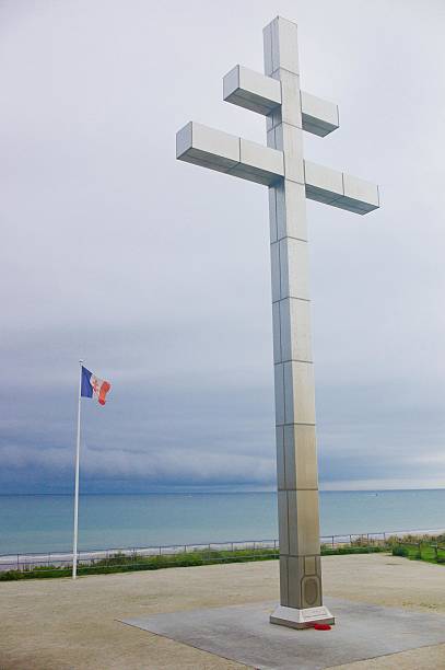 istock French Resistance Memorial, General charles de Gaulle, Juno Beach 523441613