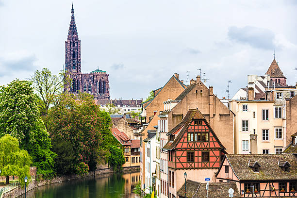 istock Skyline Strasbourg, France 523443295