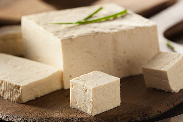 istock Organic Raw Soy Tofu 523444295