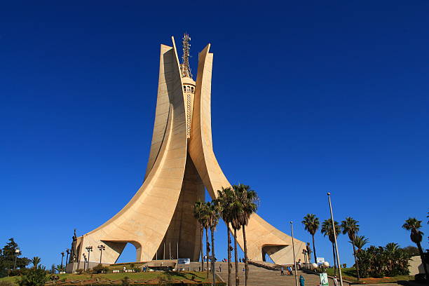 istock Martyr's Memorial in Algiers, Algeria 523444497