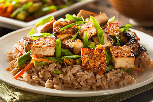 istock Homemade Tofu Stir Fry 523445407