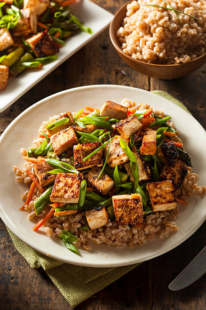 istock Homemade Tofu Stir Fry 523445411