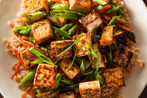 istock Homemade Tofu Stir Fry 523445417