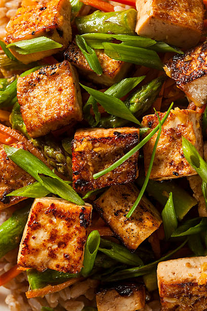 istock Homemade Tofu Stir Fry 523445429