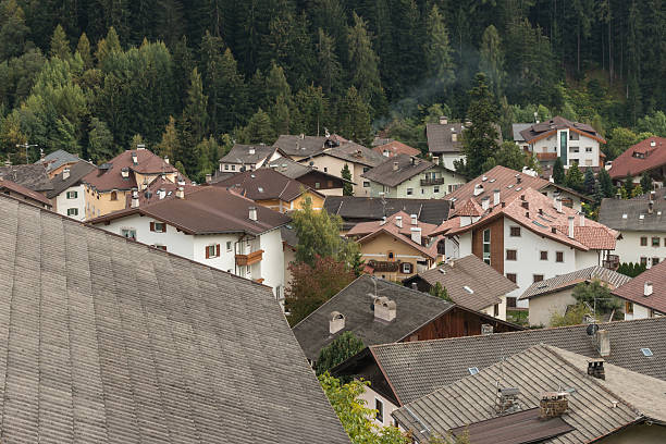 istock houses in Ortisei, South Tyrol 523446109
