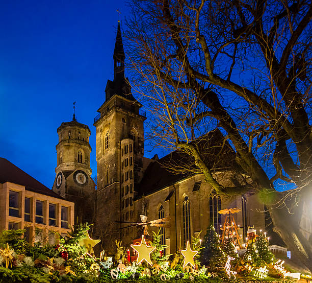 크리스마스 전 슈티프츠 교회 (1) 스톡 사진