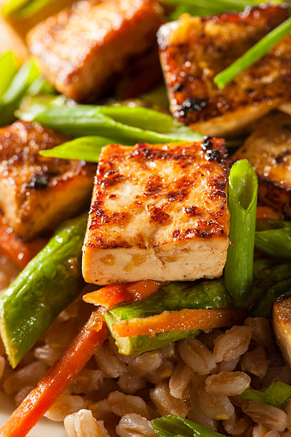 istock Homemade Tofu Stir Fry 523446183