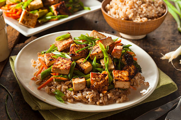 istock Homemade Tofu Stir Fry 523446193