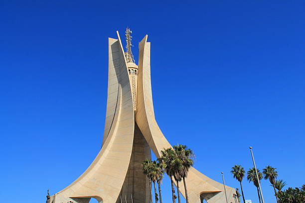 istock Martyr's Memorial in Algiers, Algeria 523446405