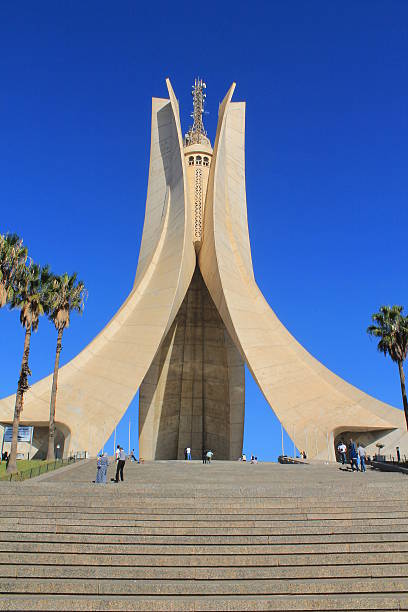 istock Martyr's Memorial in Algiers, Algeria 523446481