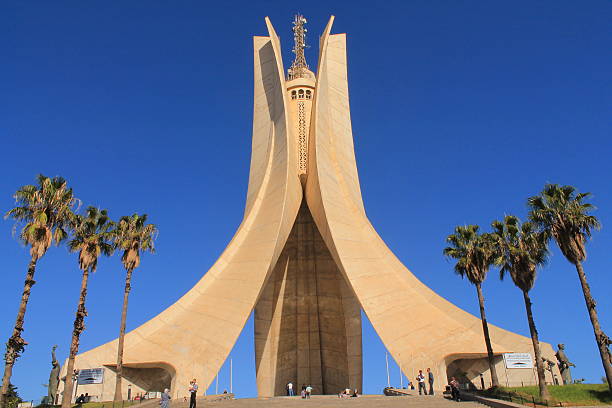 istock Martyr's Memorial in Algiers, Algeria 523446485