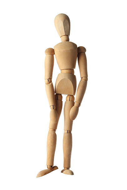 istock mannequin old wooden dummy feeling sad isolated on white 523455361