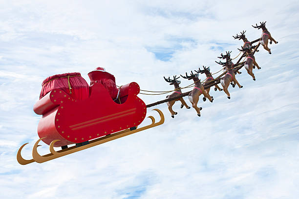istock Farewell Santa Claus 523455563