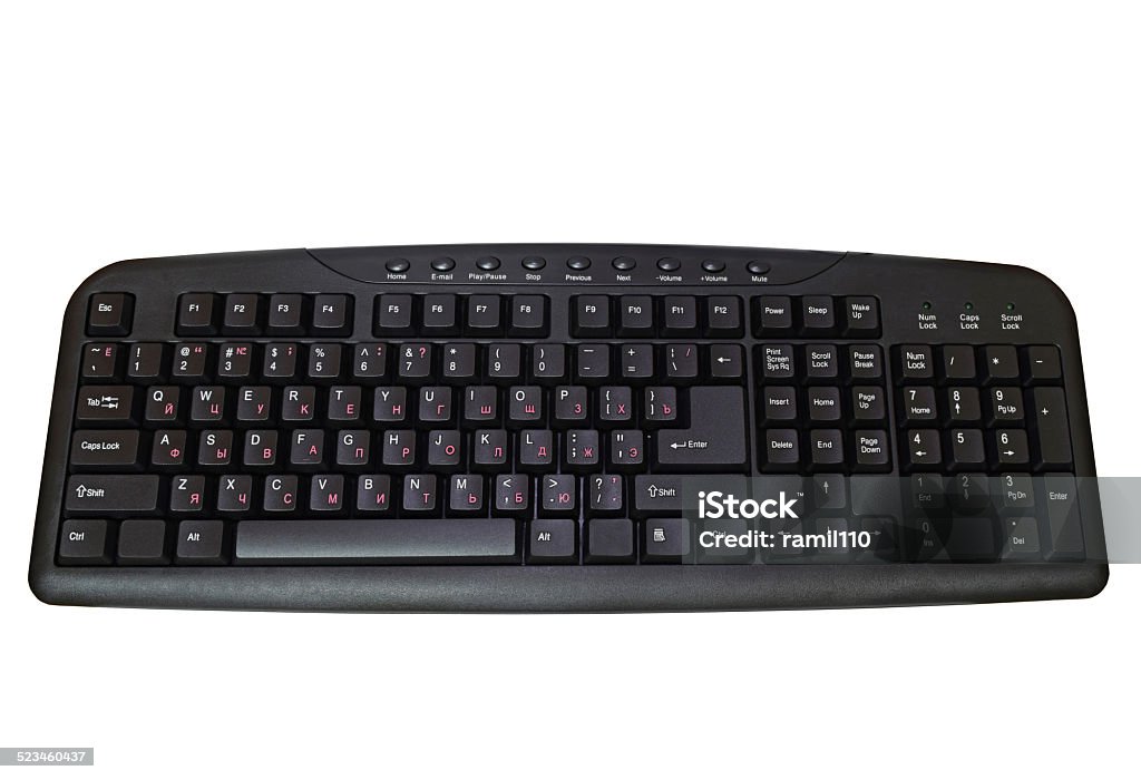 Black Computer Key Black Computer Keyboard Stock Photo - Download Image Now - Backgrounds ...