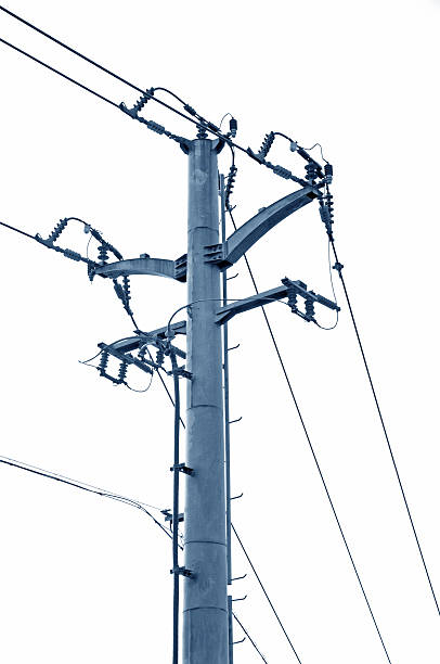 istock Telephone poles and wires 523460793