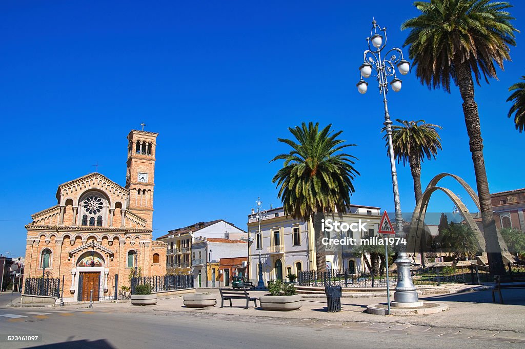 Church of Madonna della Fontana. Torremaggiore. Puglia. Italy. Alley Stock Photo