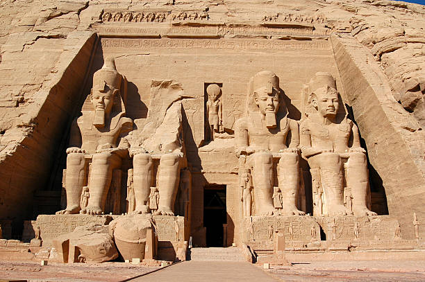 templo de abu simbel - lake nasser - fotografias e filmes do acervo