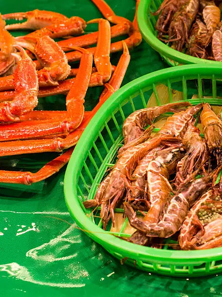 Photo of Fish Market in Kanazawa, Japan