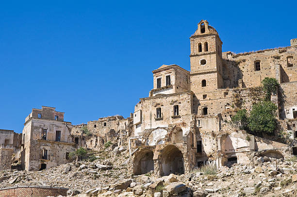 istock Panoramic view of Craco. Basilicata. Italy. 523472763