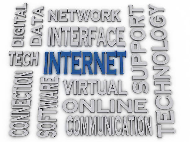 istock 3d imagen Internet concept word cloud background 523473489