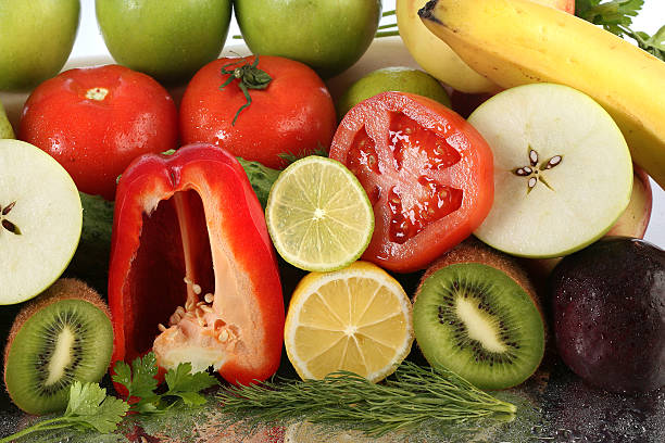 istock Assorted fruits and vegetables 523473505