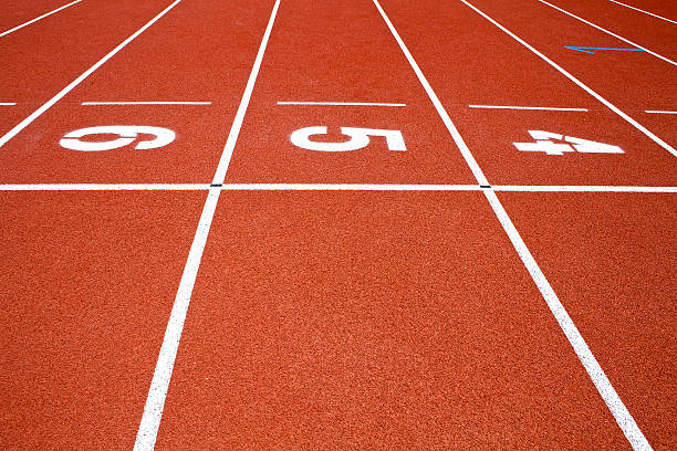 istock number on running track finish line 523474081