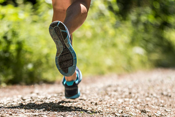 istock feet of a jogger 523474577
