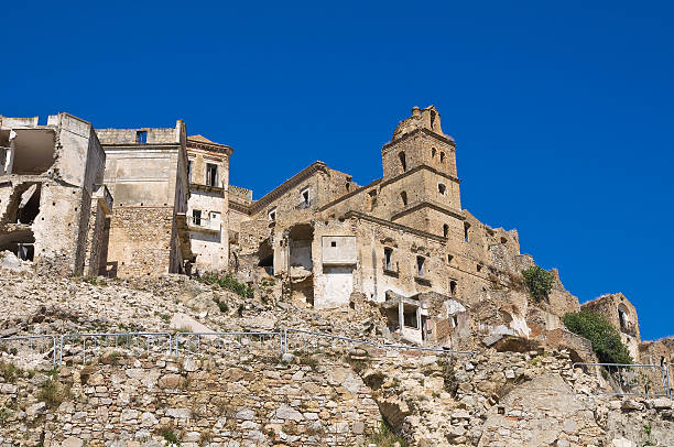 istock Panoramic view of Craco. Basilicata. Italy. 523474879