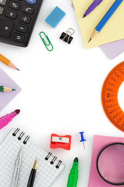 istock school supplies on white 523476089