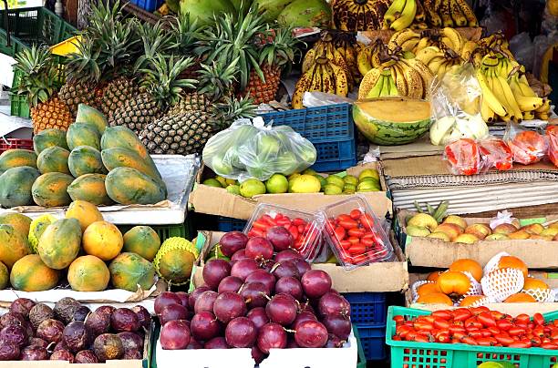 istock Local Corner Fruit Store in Taiwan 523476673