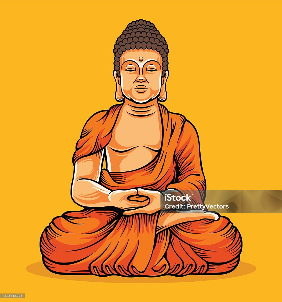 Đức Phật Đang Ngồi Tượng Phật Hình minh họa Sẵn có - Tải xuống ...