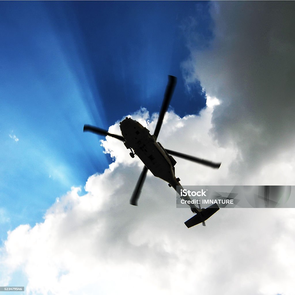 helicopter silhouette Helicopter Stock Photo