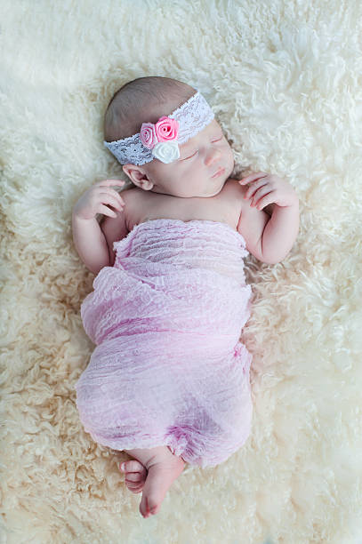istock Little newborn baby 523492864