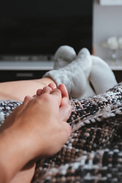 istock Hands couple at home 523494200