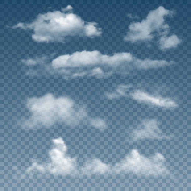wolken - air nature high up pattern stock-grafiken, -clipart, -cartoons und -symbole